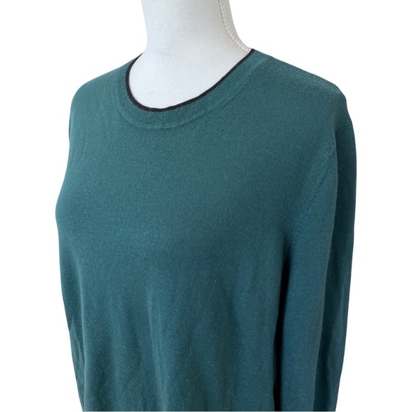 THEORY Men’s Merino Wool Crewneck Sweater Size L - Picture 5 of 10